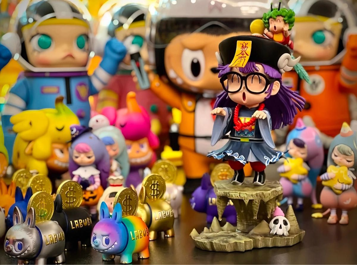 『匿名配送』アラレちゃんフィギュア キョンシーVer ドクタースタンプ アラレちゃん キョンシー ver フィギュア