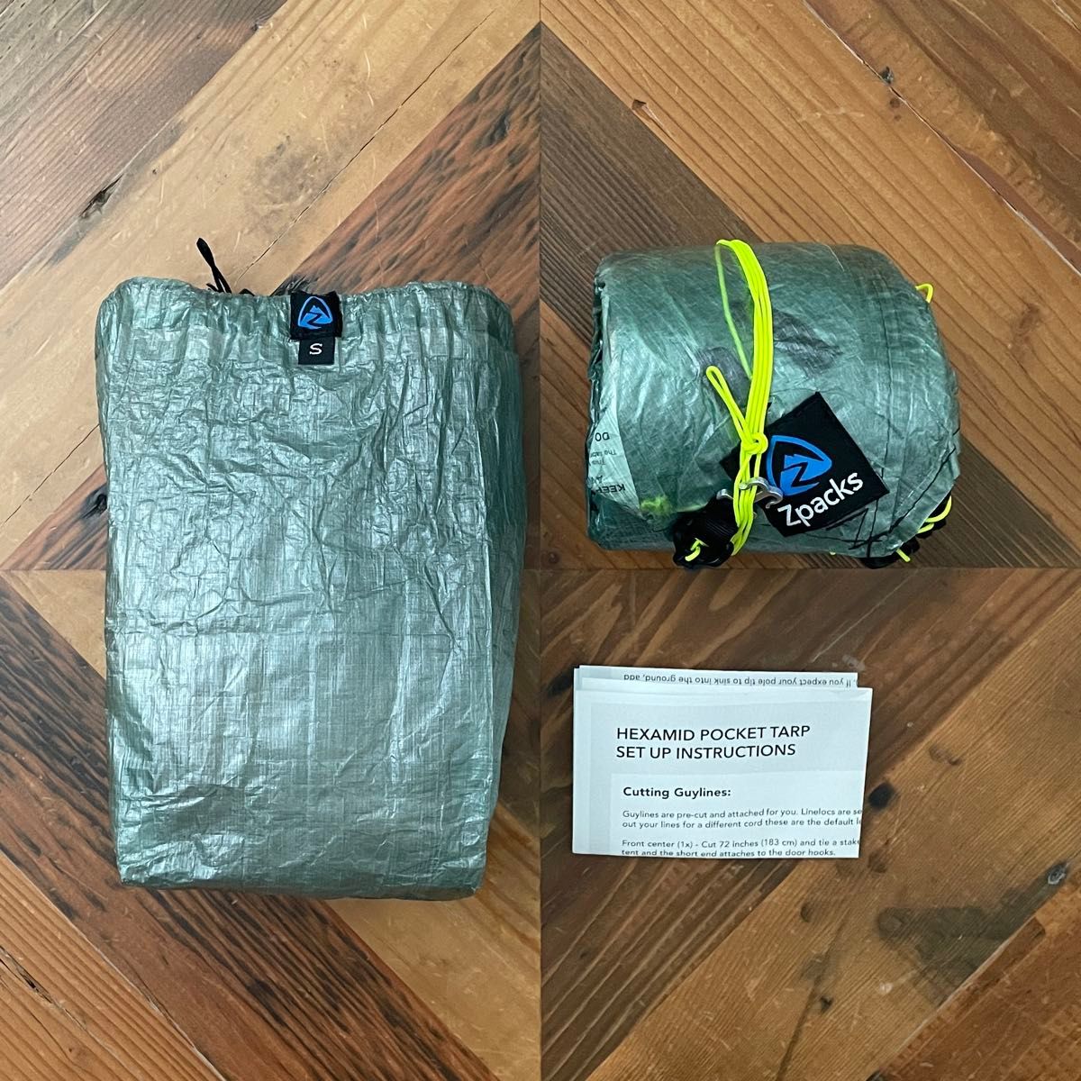 2024モデル】Zpacks Hexamid Pocket Tarp Spruce Green Z 2024モデル】Zpacks Hexamid Pocket Tarp Spruce Green Z