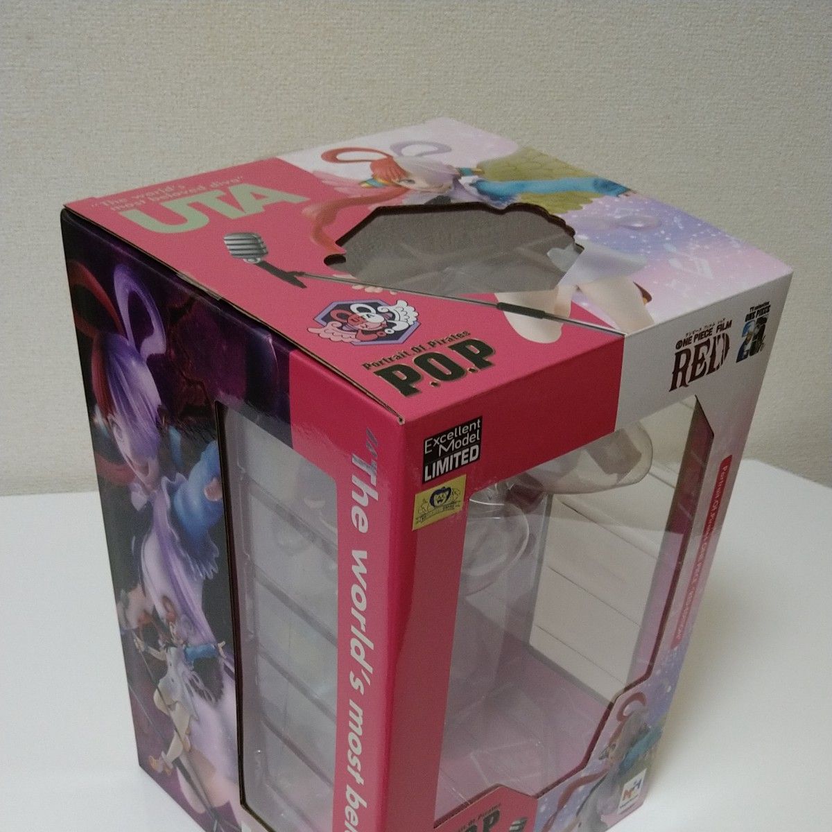 世界の歌姫 ウタ メガハウス ONE PIECE POP フィギュア 国内正規 世界の歌姫 ウタ メガハウス ONE PIECE POP フィギュア 国内正規