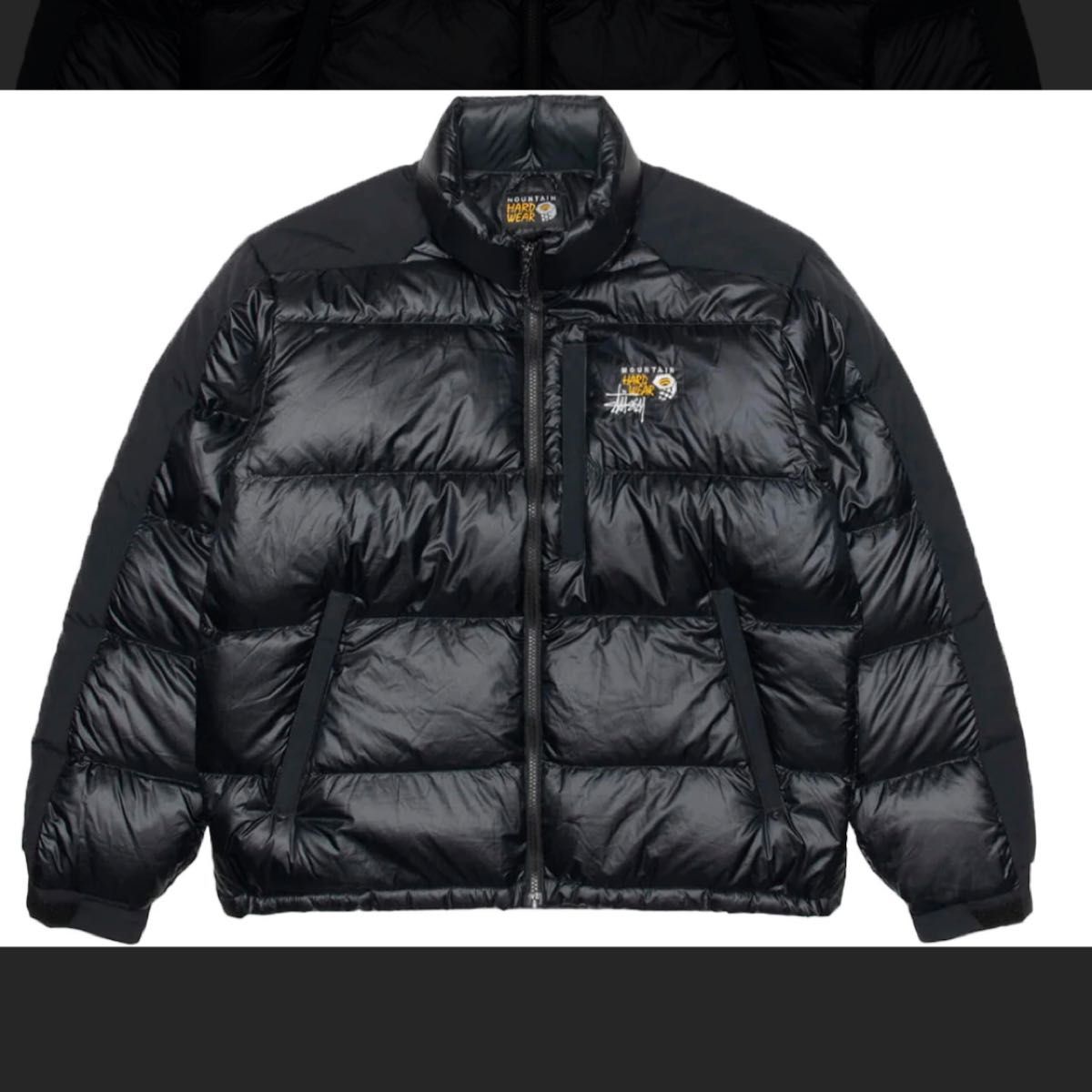新品 STUSSY & MOUNTAIN HARDWEAR SUBZERO DOWN JACKET BLACK XL 新品 STUSSY & MOUNTAIN HARDWEAR SUBZERO DOWN JACKET BLACK XL