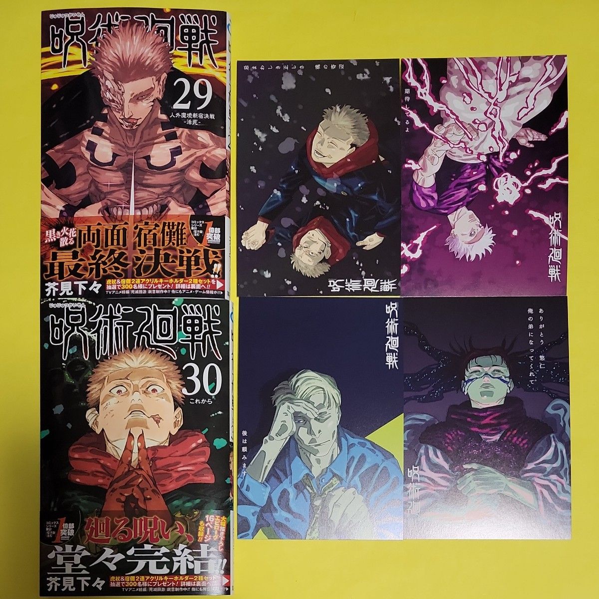新品 呪術廻戦 29 30(ジャンプコミックス) 芥見下々 特典 新品 呪術廻戦 29 30(ジャンプコミックス) 芥見下々 特典