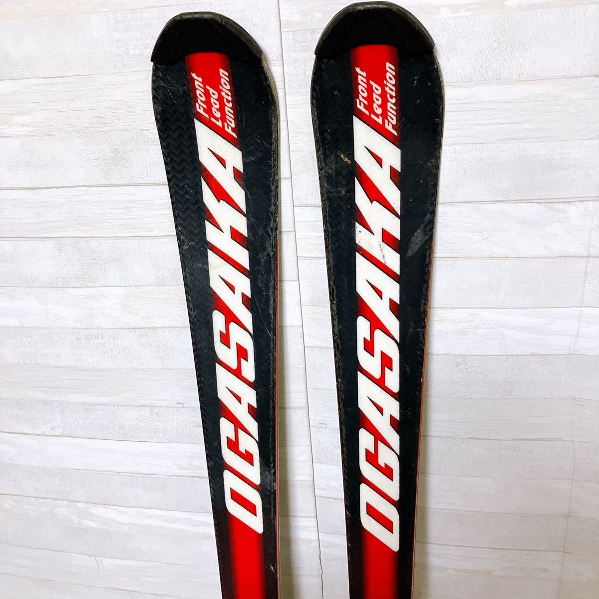 OGASAKA オガサカ スキー板 KS-GT 160cm レッド ブラック OGASAKA オガサカ スキー板 KS-GT 160cm レッド ブラック