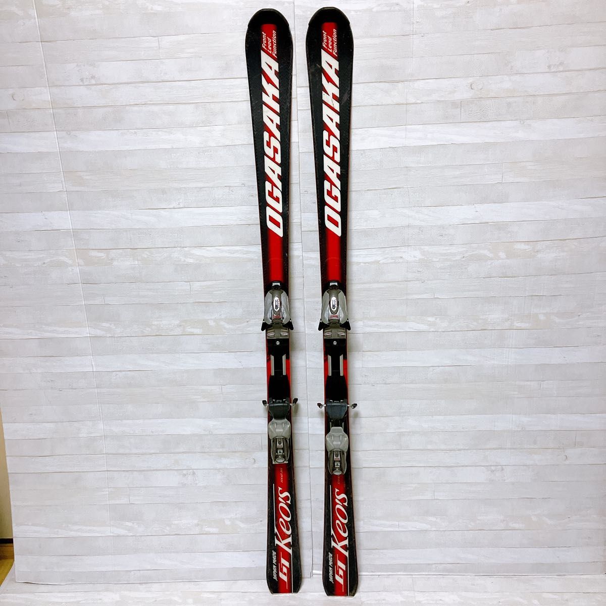 OGASAKA オガサカ スキー板 KS-GT 160cm レッド ブラック OGASAKA オガサカ スキー板 KS-GT 160cm レッド ブラック