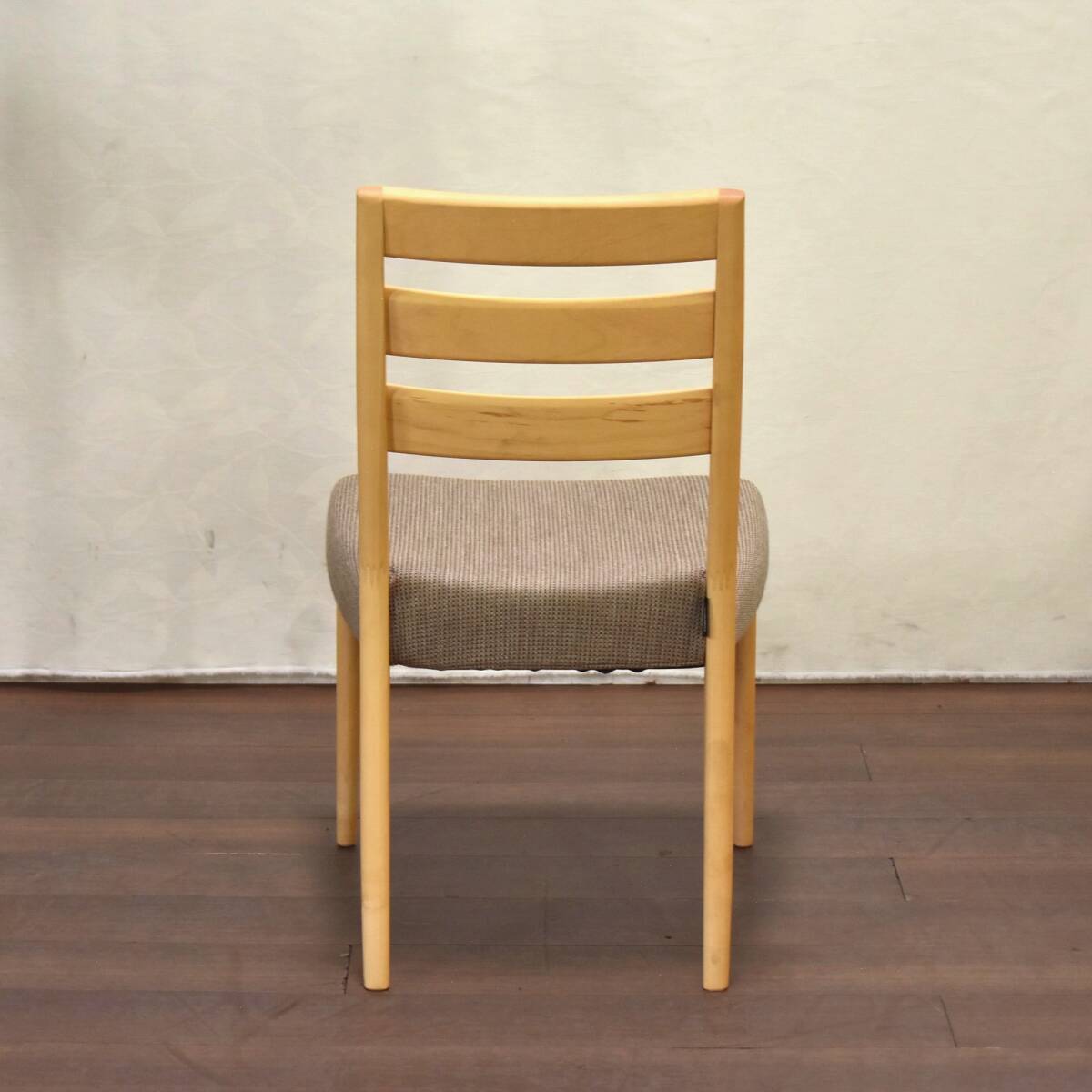 yt1676jimote Leroux m exhibition goods Karimoku dining chair CT6155 cloth-covered simple / natural / brand furniture /CT61 61019-02