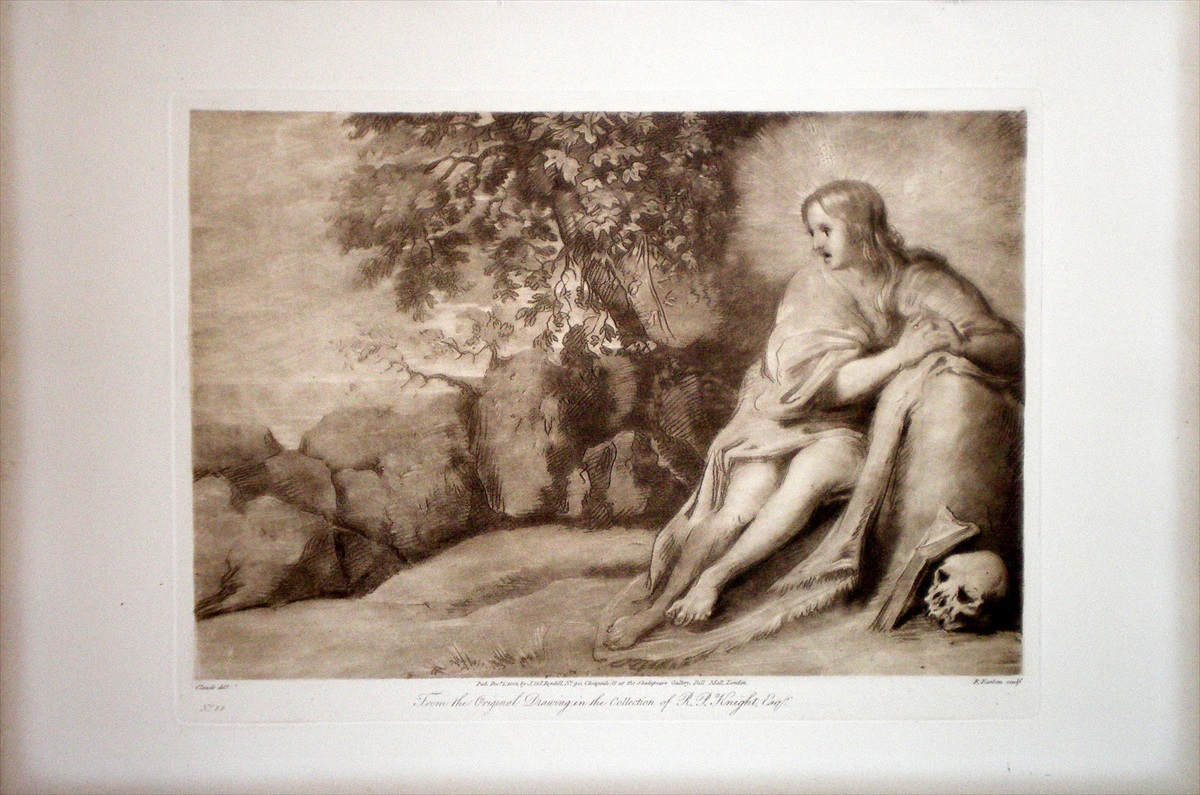 1803年 クロードロラン「真実の書」メゾチント No.28 St.John_画像4