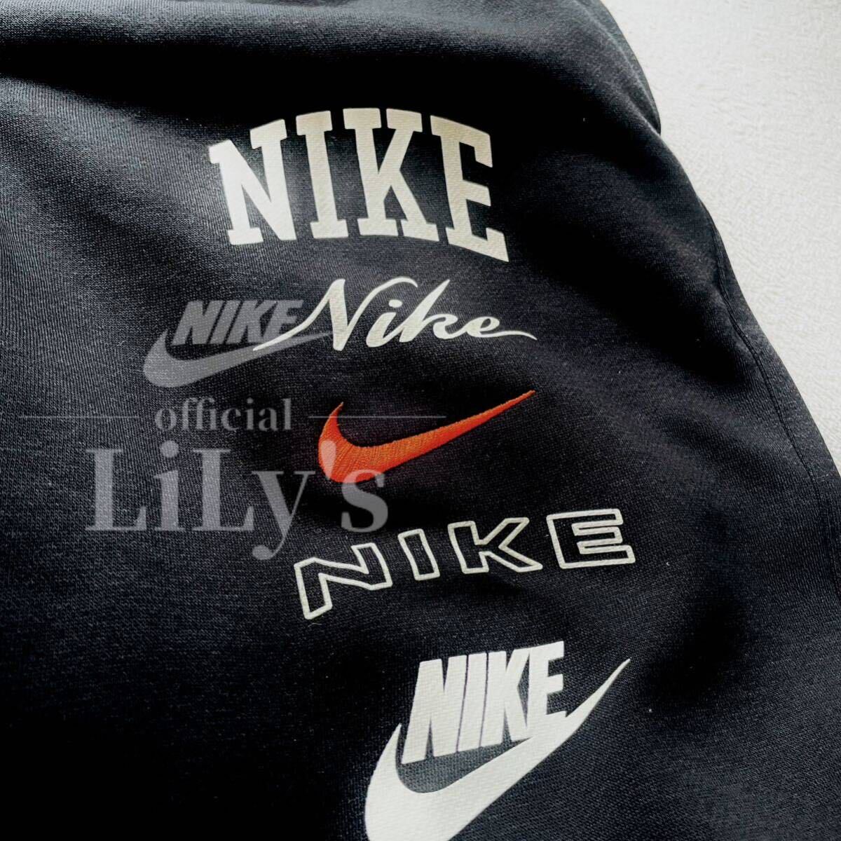 新品 NIKE上下セットアップ 黒 L ブラック オレンジ ナイキ 黒 新品 NIKE上下セットアップ 黒 L ブラック オレンジ ナイキ 黒