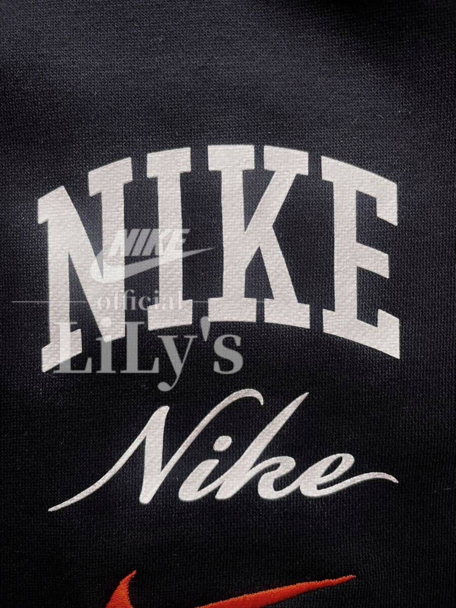 新品 NIKE上下セットアップ 黒 L ブラック オレンジ ナイキ 黒 新品 NIKE上下セットアップ 黒 L ブラック オレンジ ナイキ 黒