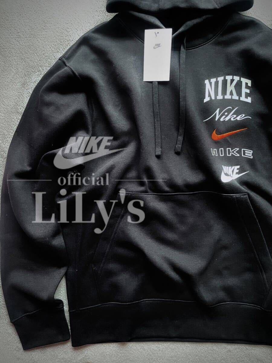 新品 NIKE上下セットアップ 黒 L ブラック オレンジ ナイキ 黒 新品 NIKE上下セットアップ 黒 L ブラック オレンジ ナイキ 黒