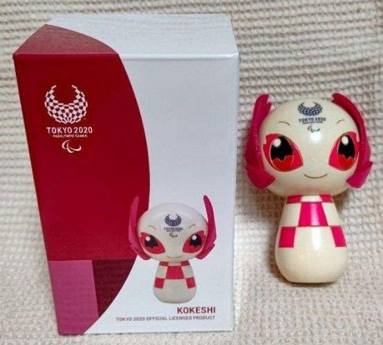 東京 オリンピック パラリンピック ソメイティ こけし Tokyo2020 日本製 東京2020パラリンピック ソメイティ こけし 公式グッズ