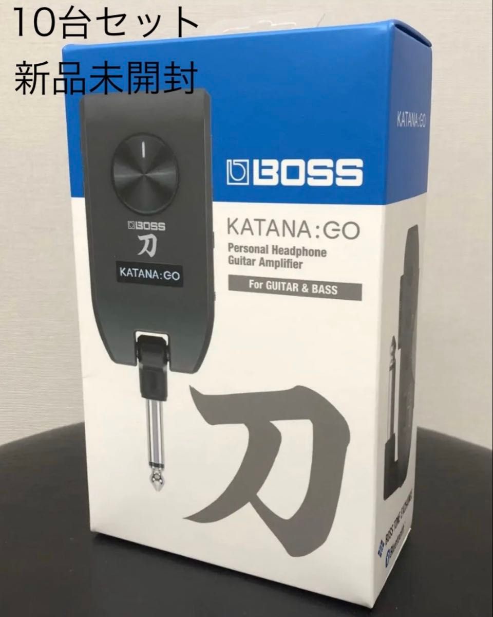 BOSS KATANA GO Personal Headphone Guitar Amplifier KTN-GO 10 BOSS KATANA GO Personal Headphone Guitar Amplifier KTN-GO 10