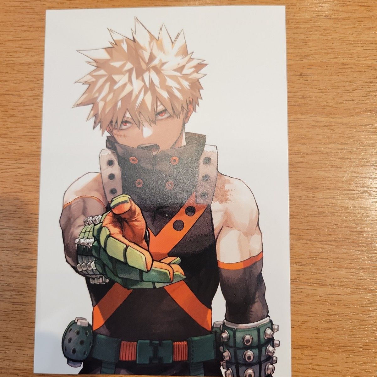 僕のヒーローアカデミア 42巻 特典 イラストカード 爆豪勝己 僕のヒーローアカデミア 42巻 特典 イラストカード 爆豪勝己