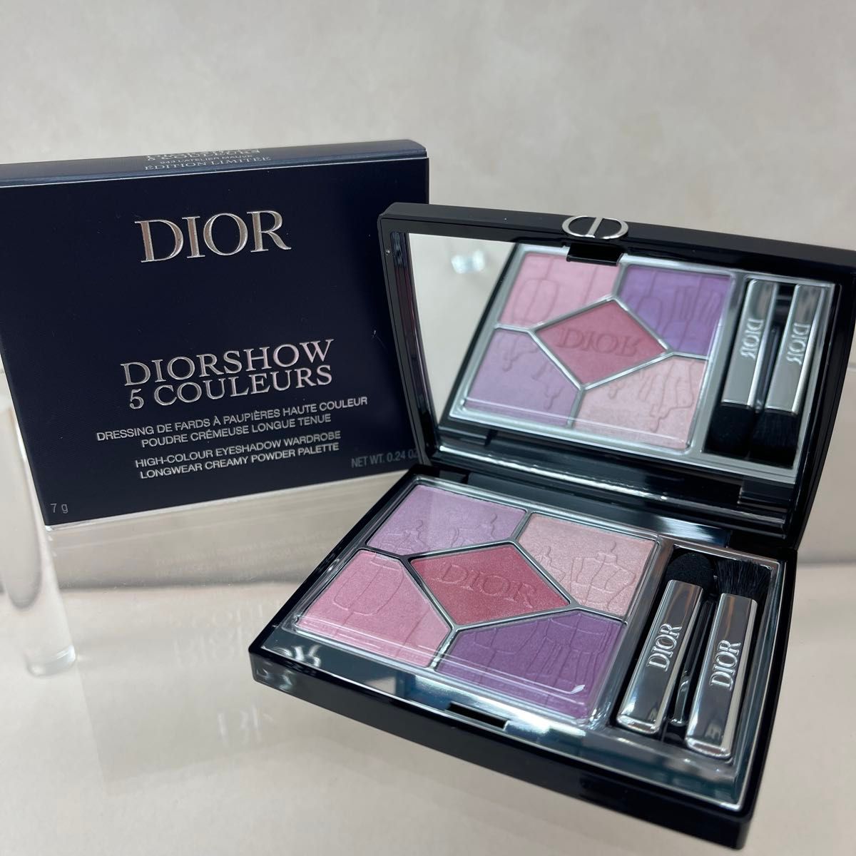 新品未使用 Dior 943 サンククルール アトリエモーヴ ディオールショウ サンク クルール 943アトリエ モーヴ 限定品