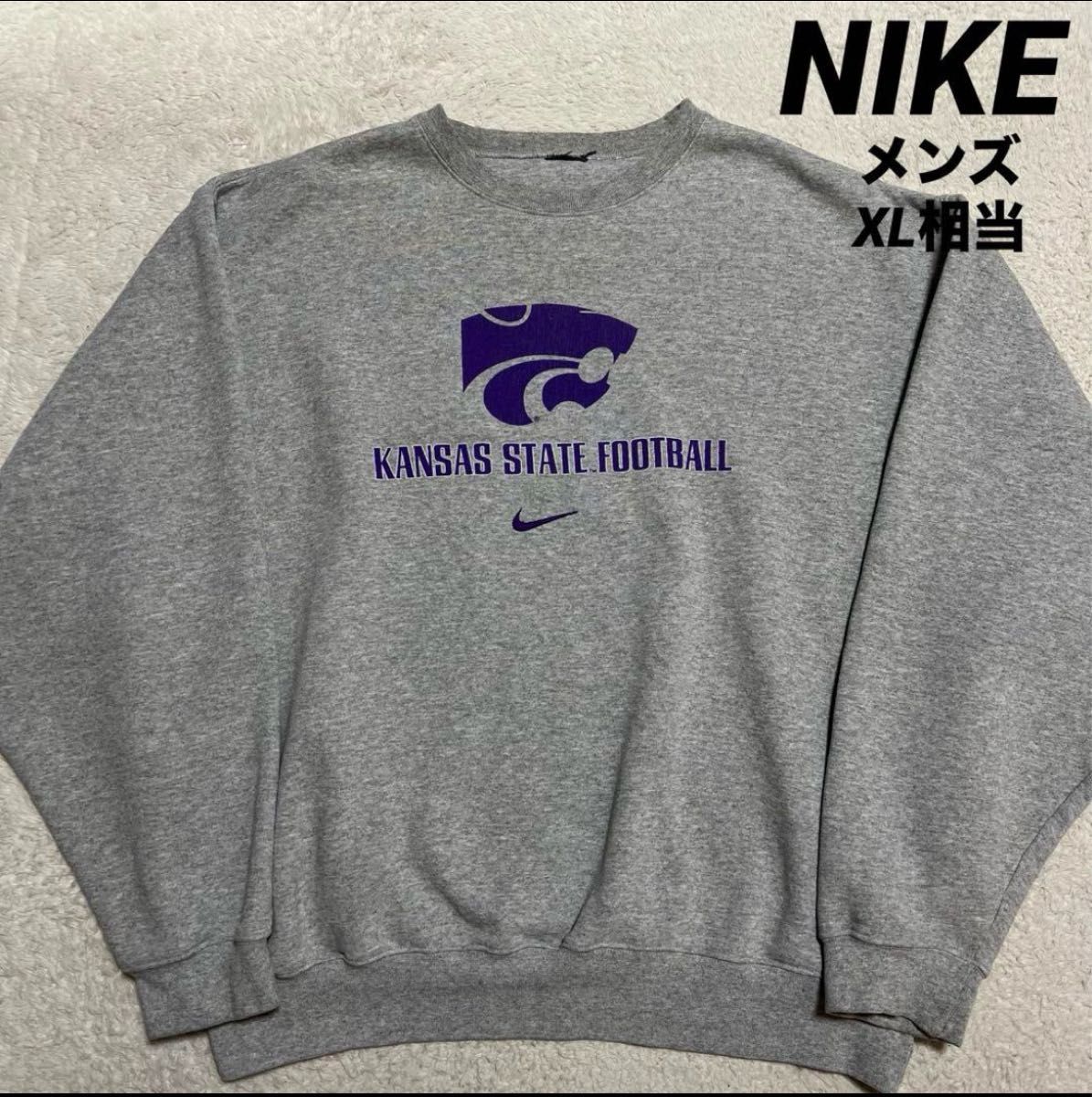 NIKE KANSAS STATE FOOTBALL スウェット XL相当