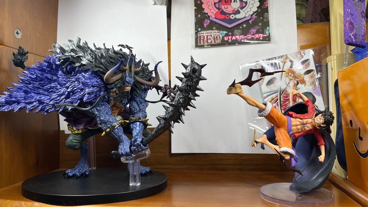 カイドウ VS ルフィ 一番くじ 箱あり 人獣型 フィギュア カイドウ VS ルフィ 一番くじ 箱あり 人獣型 フィギュア