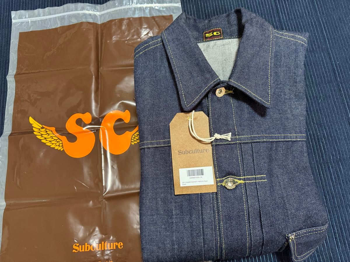 新品未使用 Subculture サブカルチャー sc C01 COWBOY JACKET 新品未使用 Subculture サブカルチャー sc C01 COWBOY JACKET