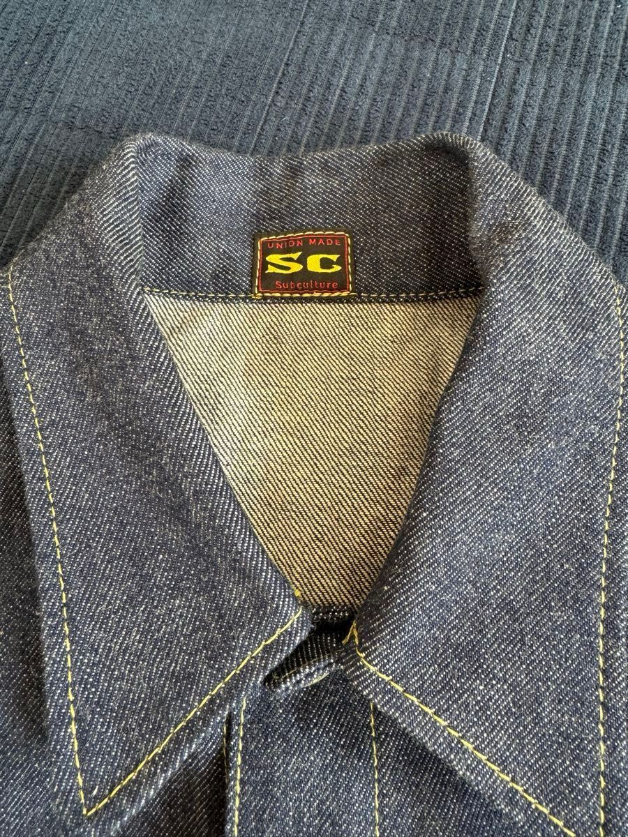 新品未使用 Subculture サブカルチャー sc C01 COWBOY JACKET 新品未使用 Subculture サブカルチャー sc C01 COWBOY JACKET