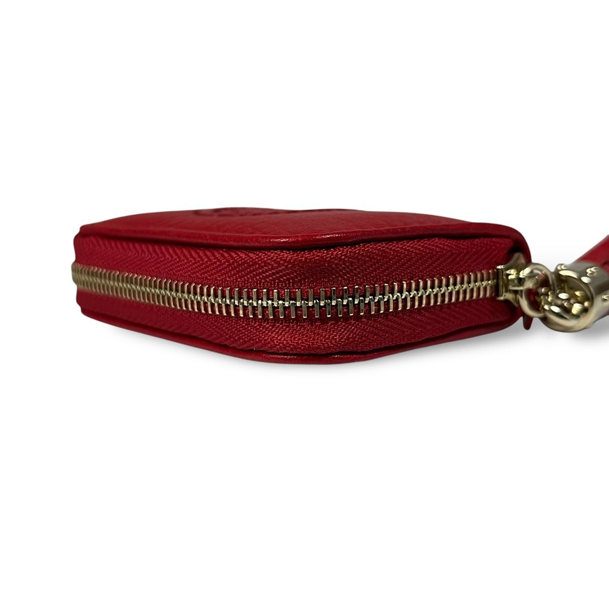 極美品 グッチ GUCCI キーケース 箱付き ユニセックス 赤 レッド 極美品 グッチ GUCCI キーケース 箱付き ユニセックス 赤 レッド