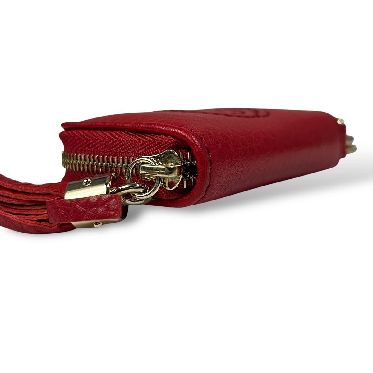 極美品 グッチ GUCCI キーケース 箱付き ユニセックス 赤 レッド 極美品 グッチ GUCCI キーケース 箱付き ユニセックス 赤 レッド