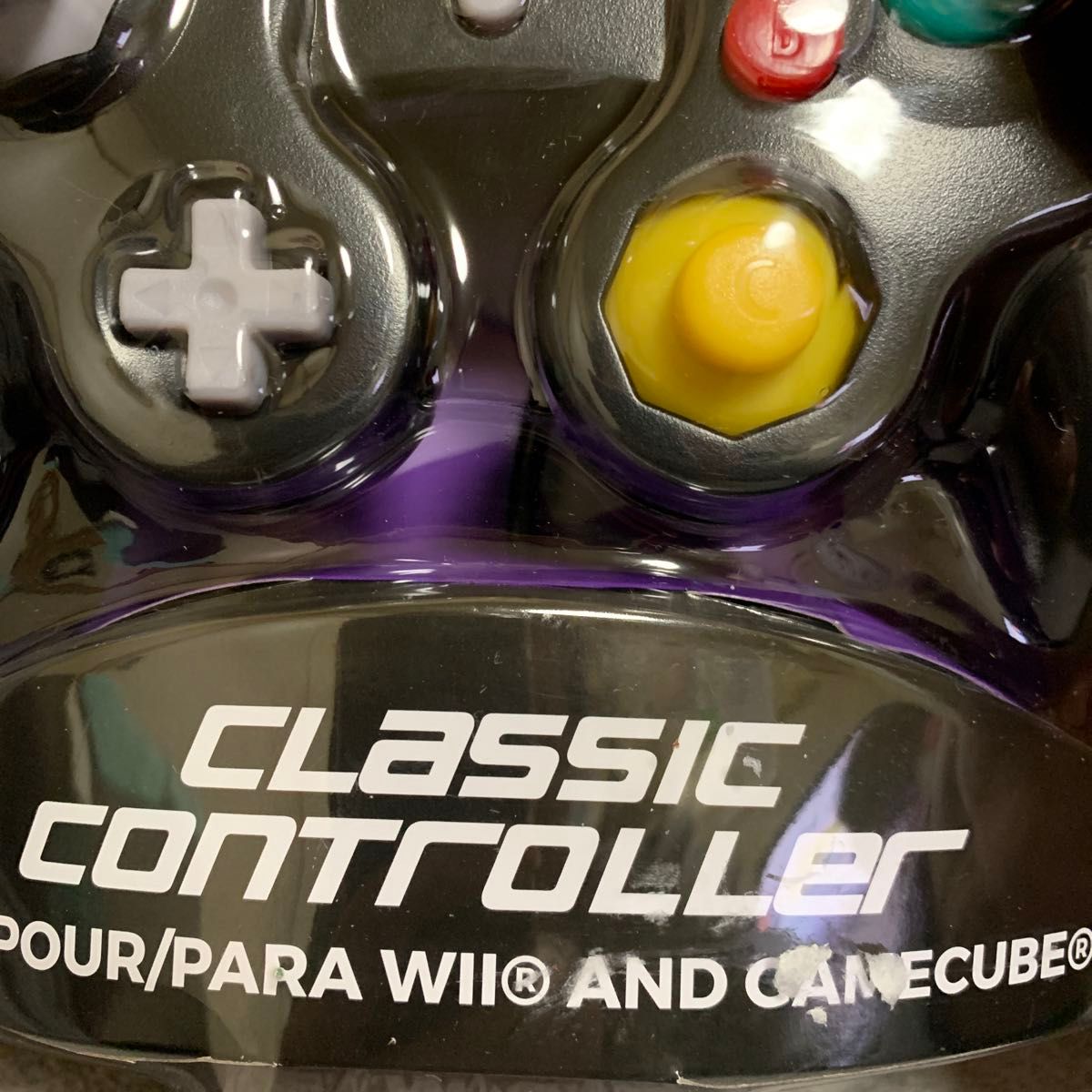 ゲームキューブコントローラーゲームキューブ・Wi互換機ブラック ゲームキューブコントローラーゲームキューブ・Wi互換機ブラック