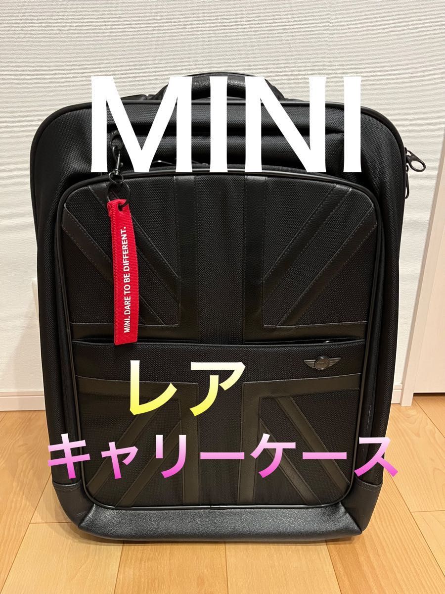 激レア】MINI キャリーケース ユニオンジャック ミニクーパー 黒 激レア】MINI キャリーケース ユニオンジャック ミニクーパー 黒