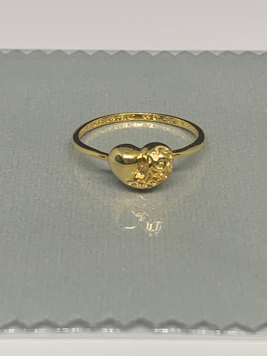 クロムハーツ バブルガムリング/ハート/18号/22K/インボイス クロムハーツ バブルガムリング/ハート/18号/22K/インボイス