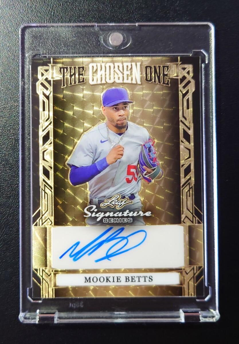 世界1枚限定】Leaf 2024 Signature Series Mookie Betts 世界1枚限定】Leaf 2024 Signature Series Mookie Betts