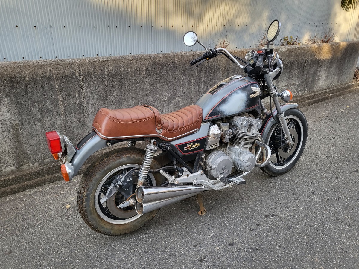 ホンダ CB750 カスタム エクスクルーシブ RC04 不動車 現状 ホンダ CB750 カスタム エクスクルーシブ RC04 不動車 現状