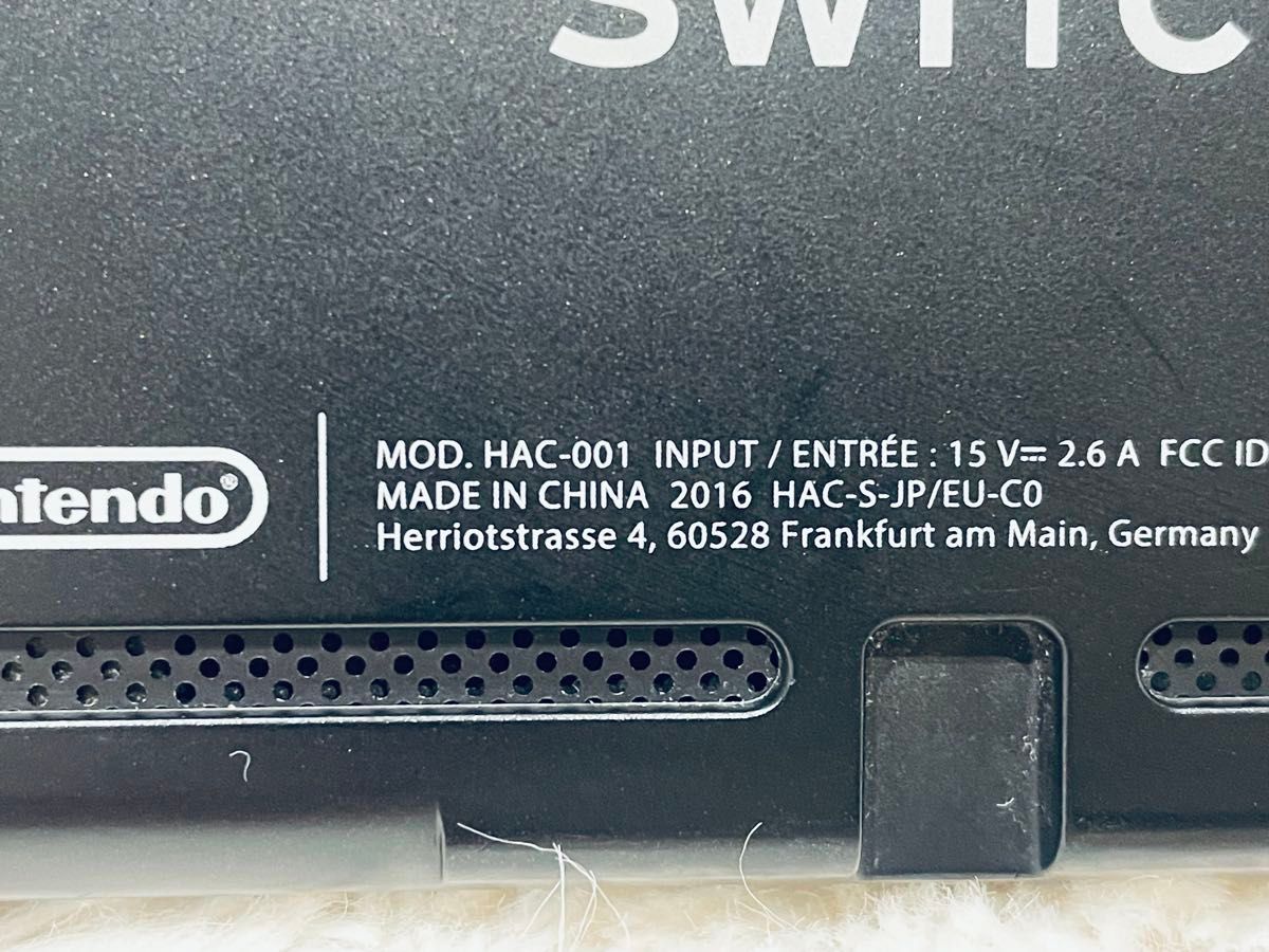 中古品 比較的美品 Switch本体のみ 未対策機 2016年製 動作確認 中古品 比較的美品 Switch本体のみ 未対策機 2016年製 動作確認
