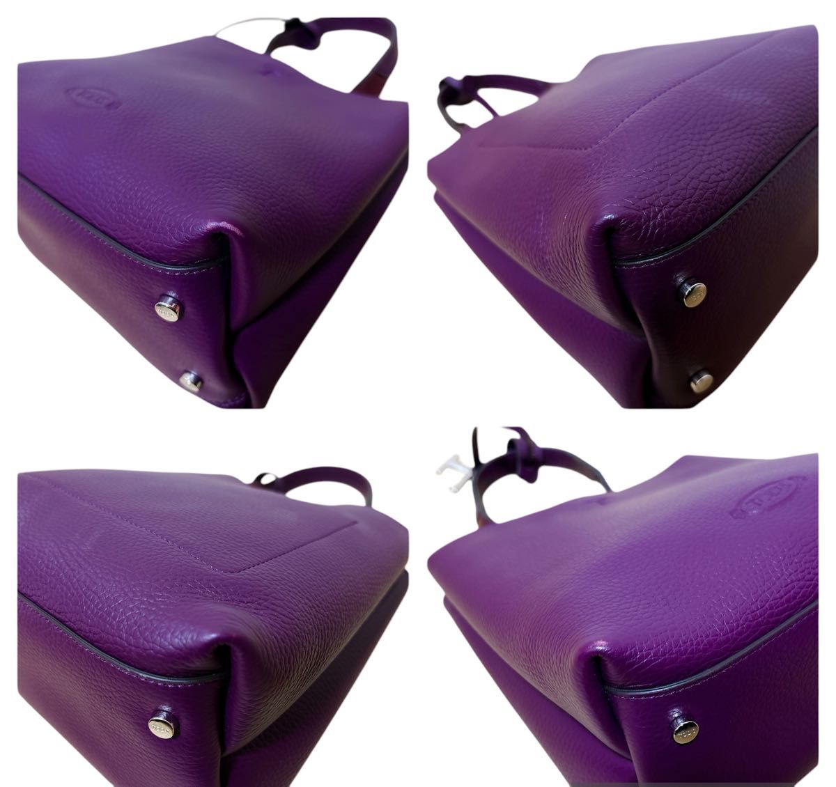美品 TOD'S トッズ Tタイムレス マイクロ レザー 2way 美品 TOD'S トッズ Tタイムレス マイクロ レザー 2way
