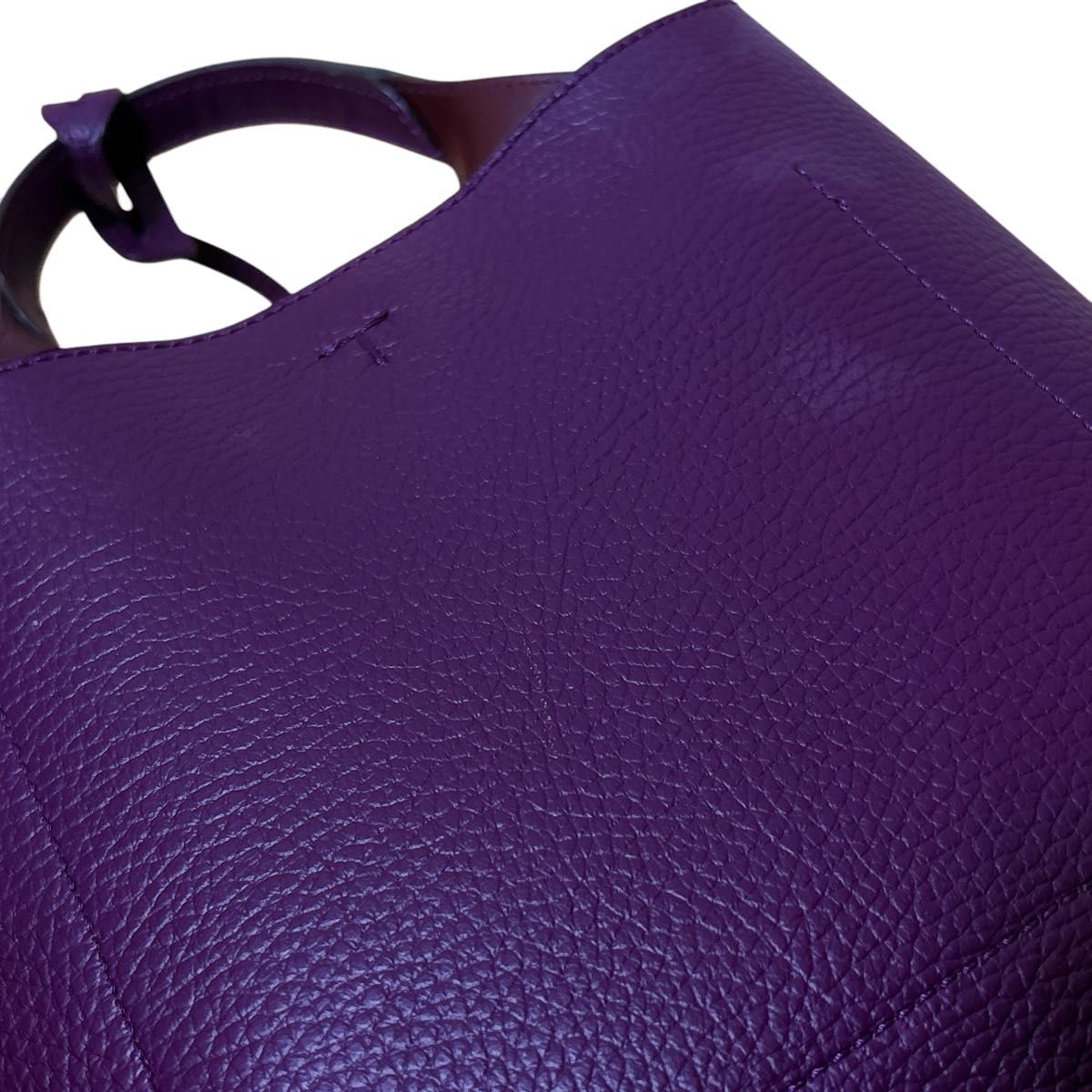美品 TOD'S トッズ Tタイムレス マイクロ レザー 2way ハンドバッグ ショルダーバッグ トートバッグ パープル 美品 TOD'S トッズ Tタイムレス マイクロ レザー 2way ハンドバッグ ショルダーバッグ トートバッグ パープル