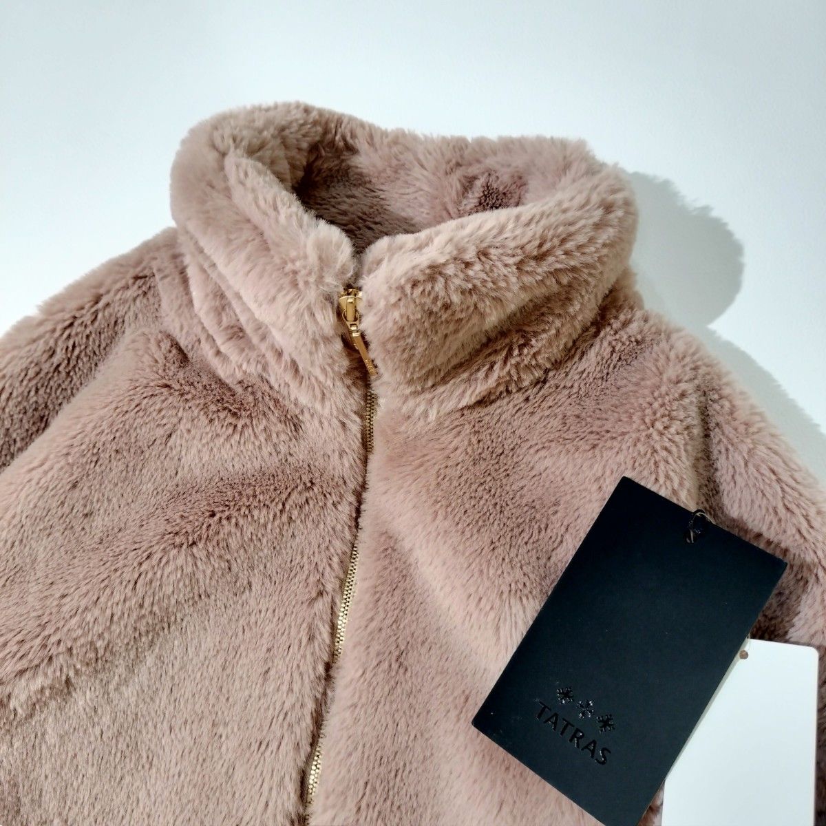 美品 TATRAS タトラス BARBRA バルブラ ファーブルゾン ピンク 2 美品 TATRAS タトラス BARBRA バルブラ ファーブルゾン ピンク 2