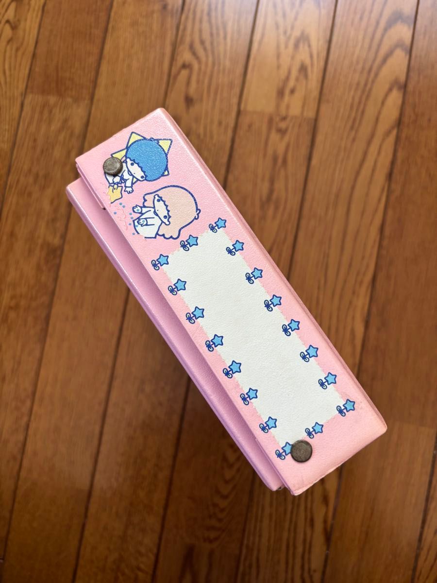 サンリオ 昭和レトロ リトルツインスターズ キキララ お道具箱 サンリオ 昭和レトロ リトルツインスターズ キキララ お道具箱