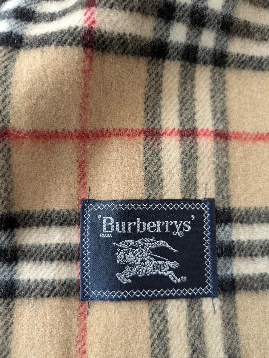 バーバリー ひざ掛け ブランケット ウール100% BURBERRY 新品未 バーバリー ひざ掛け ブランケット ウール100% BURBERRY 新品未