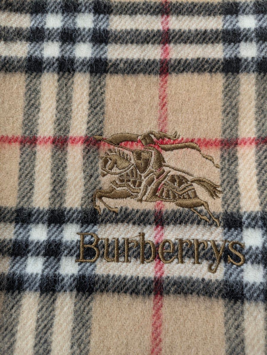 バーバリー ひざ掛け ブランケット ウール100% BURBERRY 新品未 バーバリー ひざ掛け ブランケット ウール100% BURBERRY 新品未