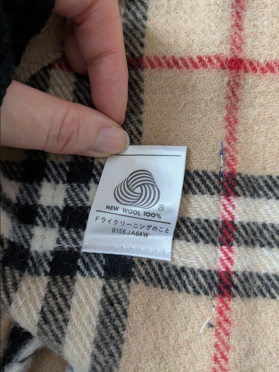 バーバリー ひざ掛け ブランケット ウール100% BURBERRY 新品未 バーバリー ひざ掛け ブランケット ウール100% BURBERRY 新品未
