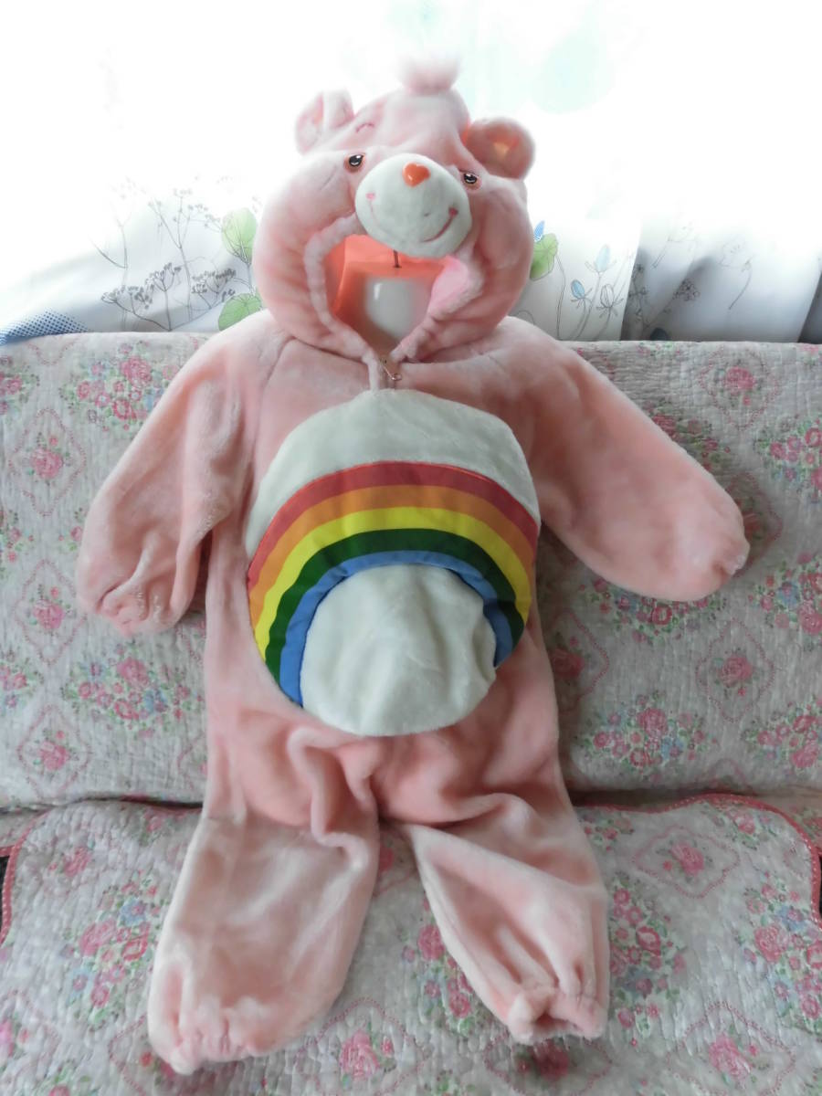* prompt decision!* care Bear * soft toy seems .... cartoon-character costume *90.95.* rompers / coveralls / pink / coverall / fancy dress / Halloween / party 