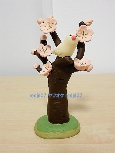 ◎ 【宅急便送料無料】 デコレ　コンコンブル　文鳥桜　お花見　まったりマスコット　フィギュア　decole　concombre　◎