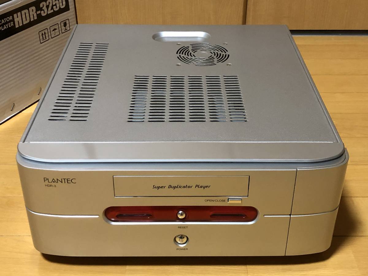 美品 スペシャル機能搭載 デュプリケーター plantec プランテック hdr-3250 ver.Ⅱ 現(xiàn)品限り DVDデュプリケータ&プレーヤー DVD/CDコピー