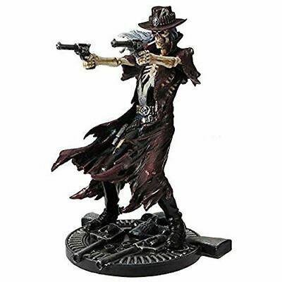 10.25" Grim Reaper Gunslinger by James Ryman Statue Sculpture Santa Muerte 