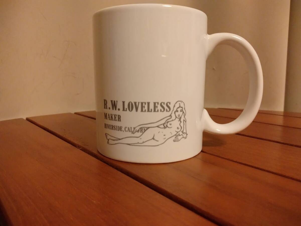 ラブレス ダブルヌード ナイフロゴ R.W. LOVELESS マグカップ