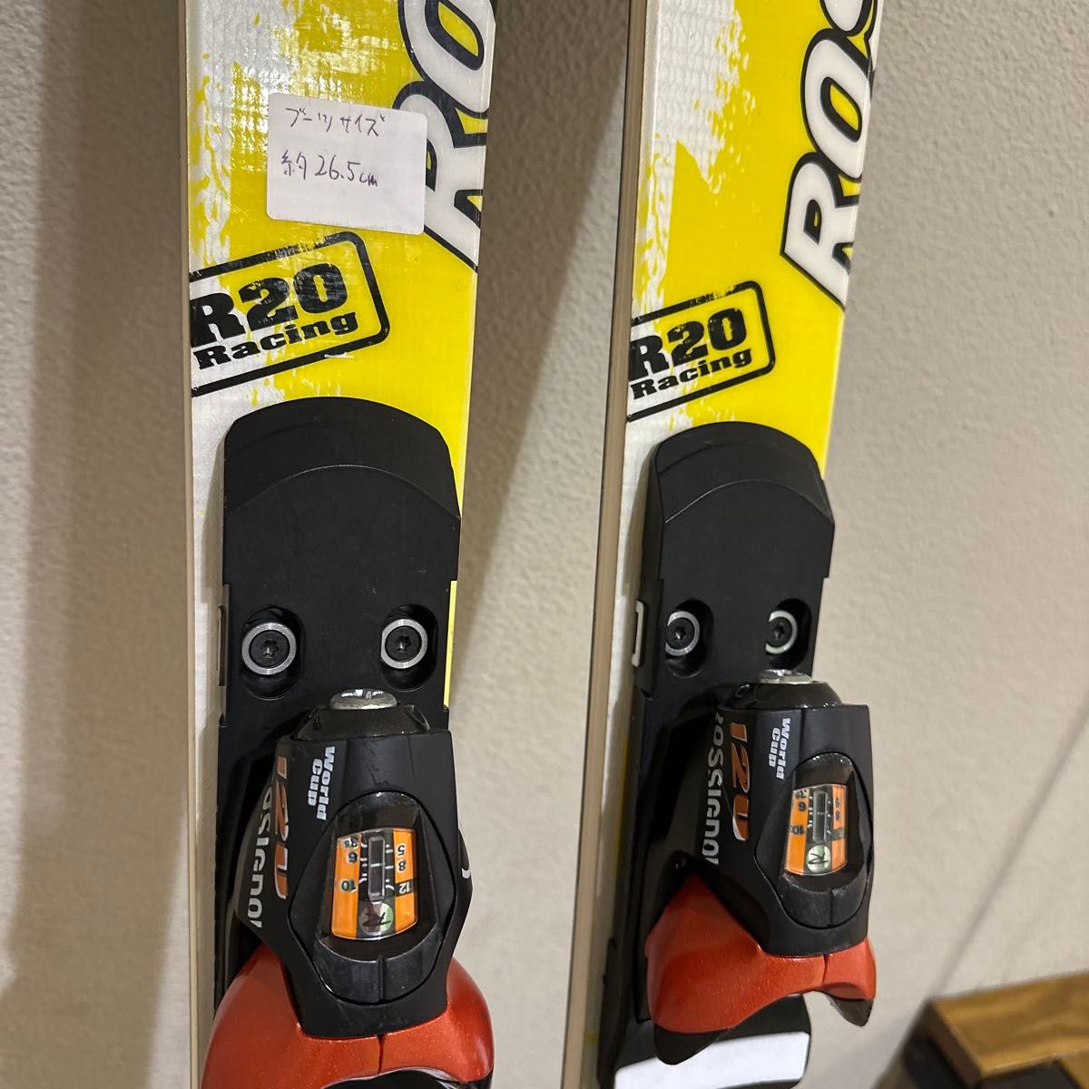 美品 Rossignol Demo Alpha R20 166 raci スキー板 ビンディング 美品 Rossignol Demo Alpha R20 166 raci スキー板 ビンディング