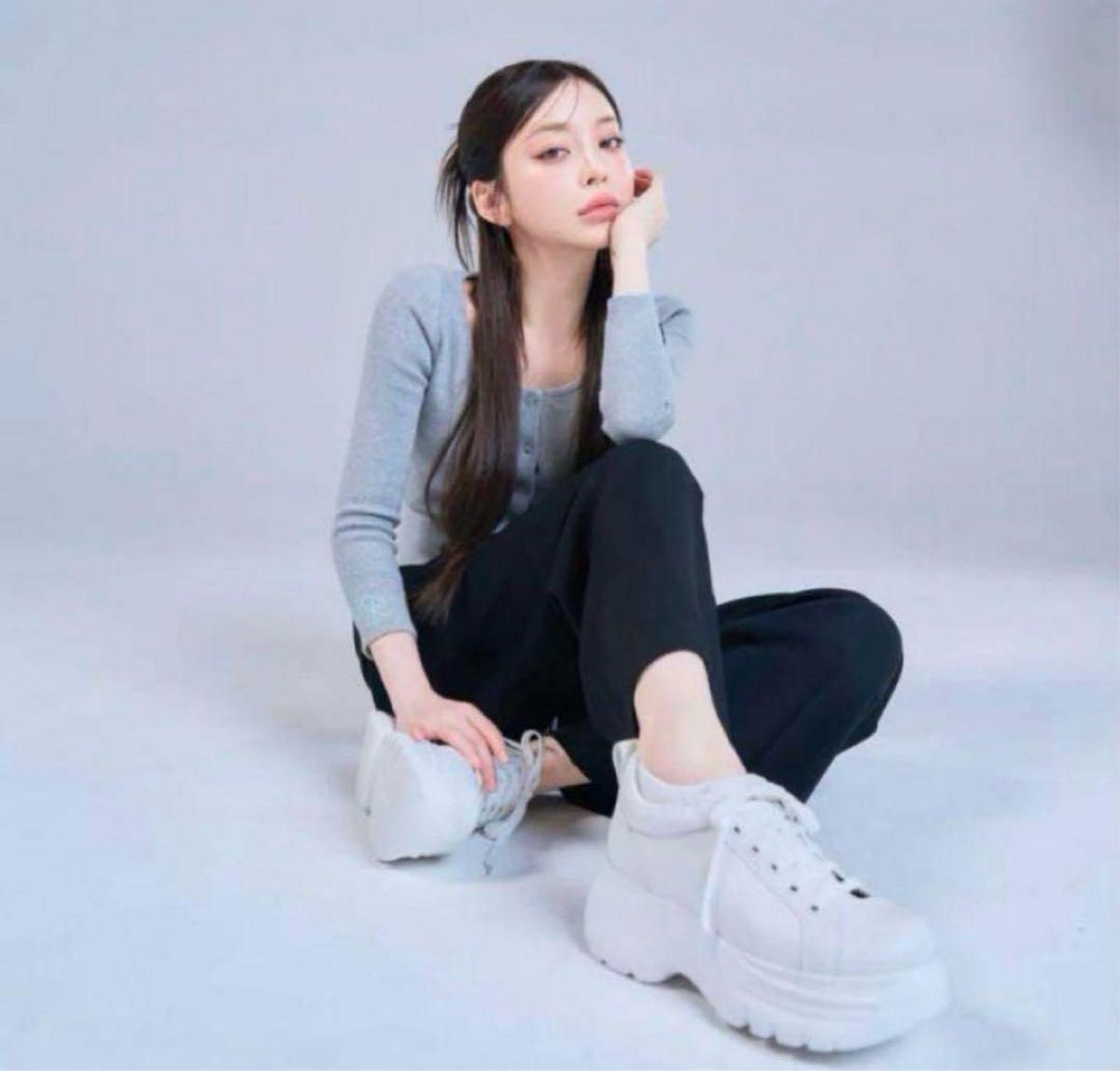 鈴木亜美さん プロデュース スニーカー 白 ホワイト L|Yahoo 鈴木亜美さん プロデュース スニーカー 白 ホワイト L|Yahoo