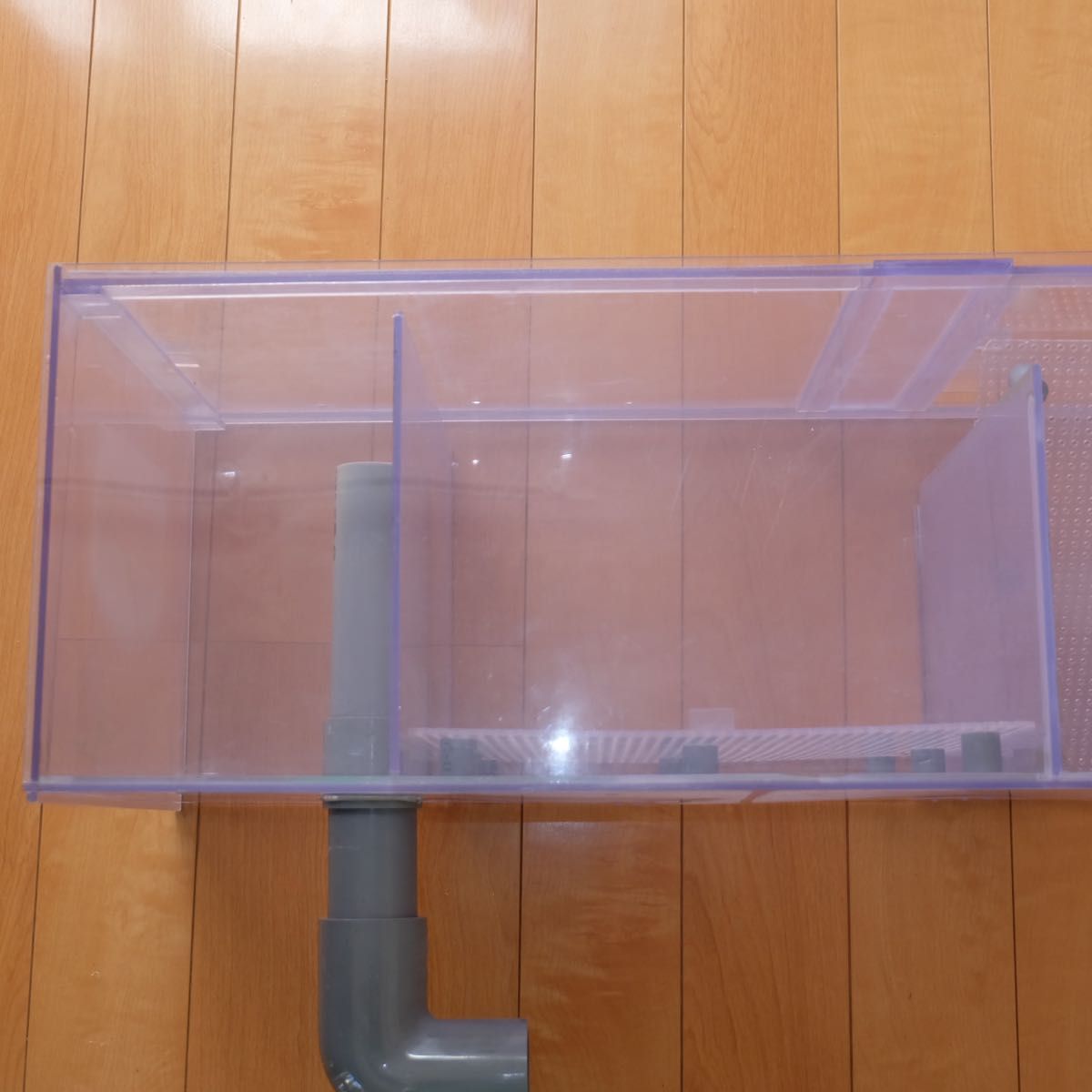 ぷぅ工房 120cm 水槽用 上部フィルター 大型 特注品 濾過槽 ぷぅ工房 120cm 水槽用 上部フィルター 大型 特注品 濾過槽