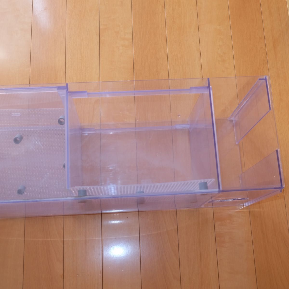 ぷぅ工房 120cm 水槽用 上部フィルター 大型 特注品 濾過槽 ぷぅ工房 120cm 水槽用 上部フィルター 大型 特注品 濾過槽