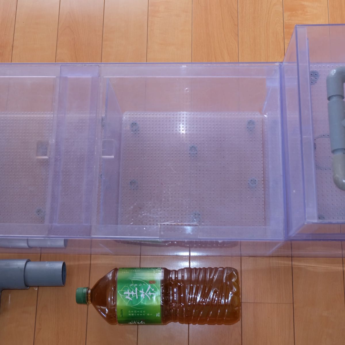 ぷぅ工房 120cm 水槽用 上部フィルター 大型 特注品 濾過槽 ぷぅ工房 120cm 水槽用 上部フィルター 大型 特注品 濾過槽