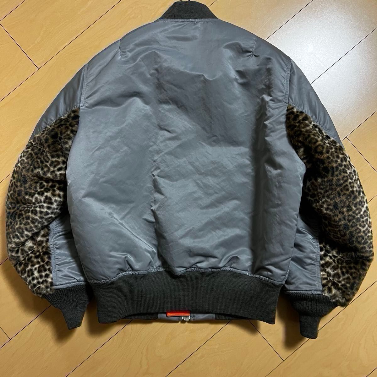 新品未使用 24fw WACKOMARIA MA-1 袖ファー レオパード 新品未使用 24fw WACKOMARIA MA-1 袖ファー レオパード