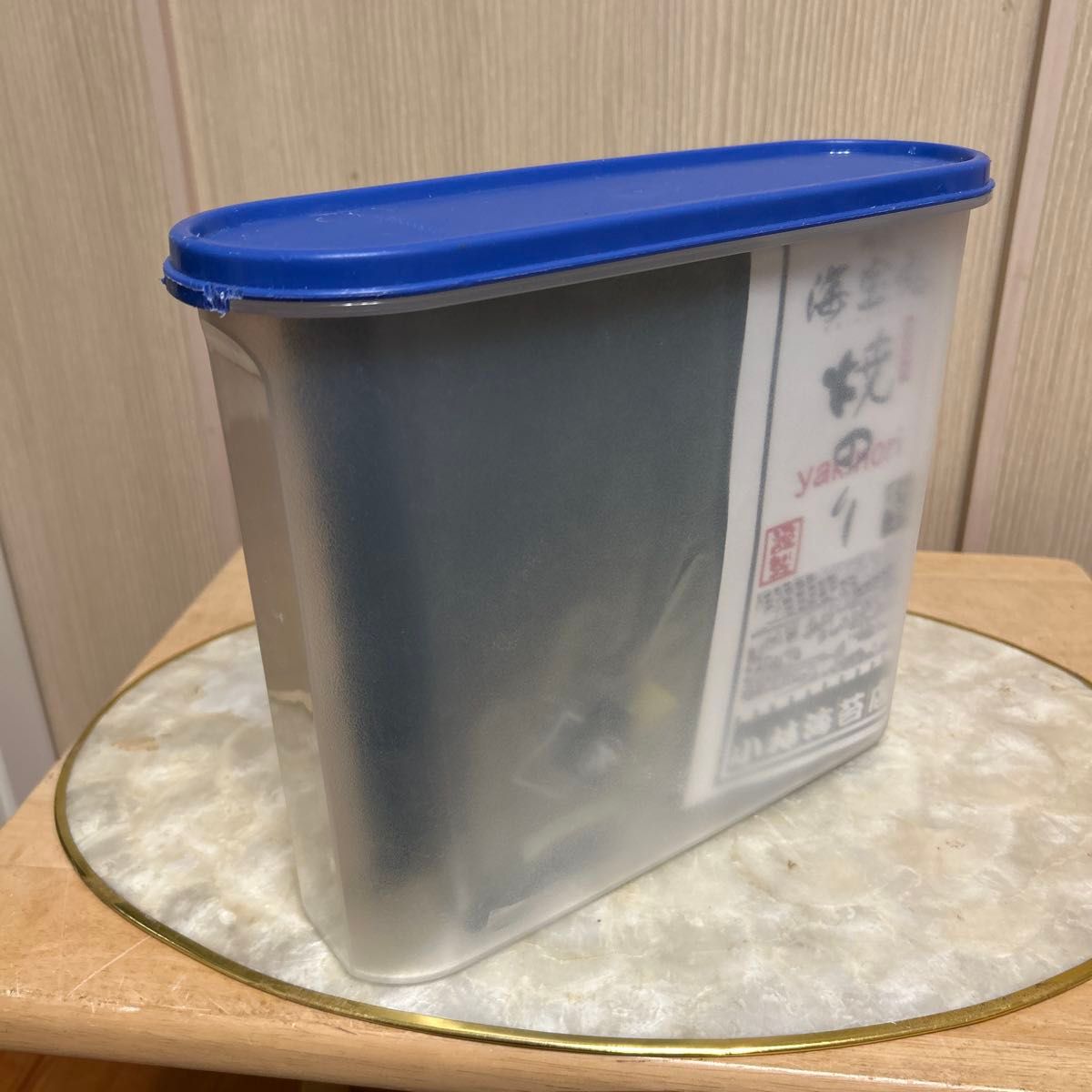 Tupperware タッパーウェア スーパーオーバル#4 全型海苔保存 Tupperware タッパーウェア スーパーオーバル#4 全型海苔保存