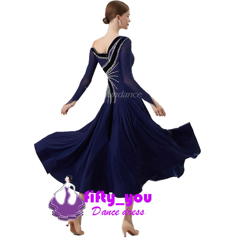 【新作入荷!!】 新品fifty_you モダンダンス競技練習ドレス 快適な着心地 社交ダンス
