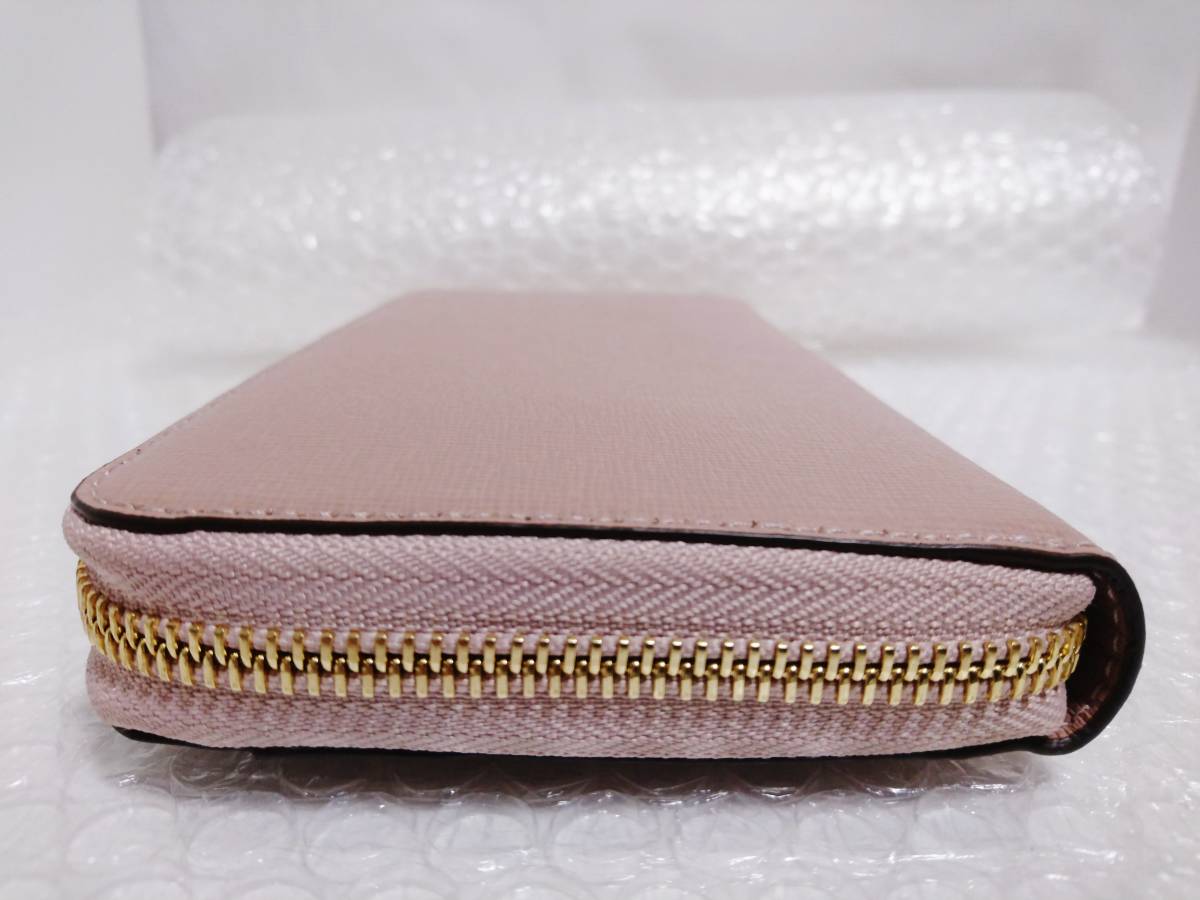 展示品+正規品+難あり FURLA 長財布 ハート ピンク ベージュ ラウンドファスナー レザー フルラ 展示品+正規品+難あり FURLA 長財布 ハート ピンク ベージュ ラウンドファスナー レザー フルラ