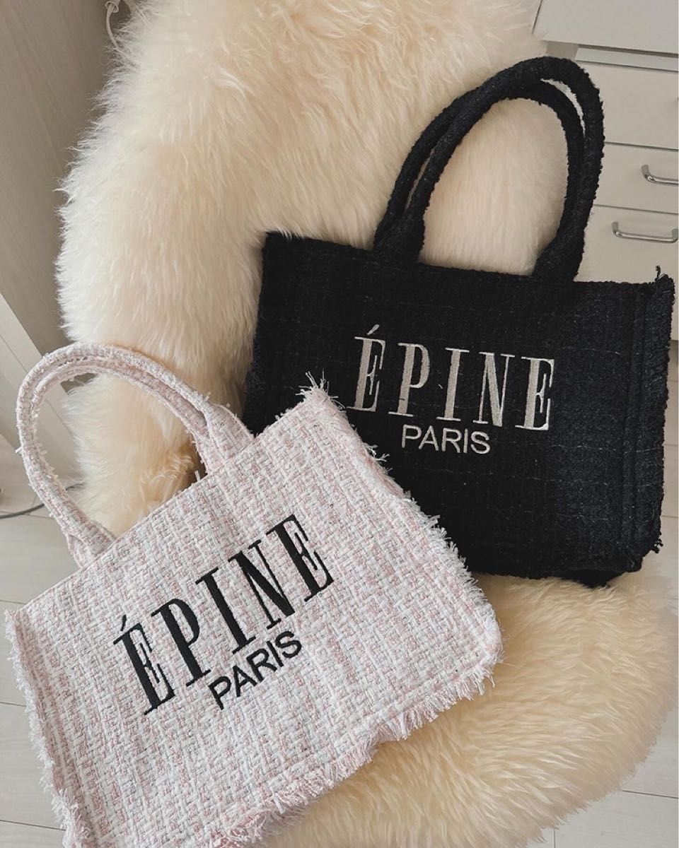 最終下げ ラスト1点 2024SS ver EPINE PARIS book tote bag 最終下げ ラスト1点 2024SS ver EPINE PARIS book tote bag